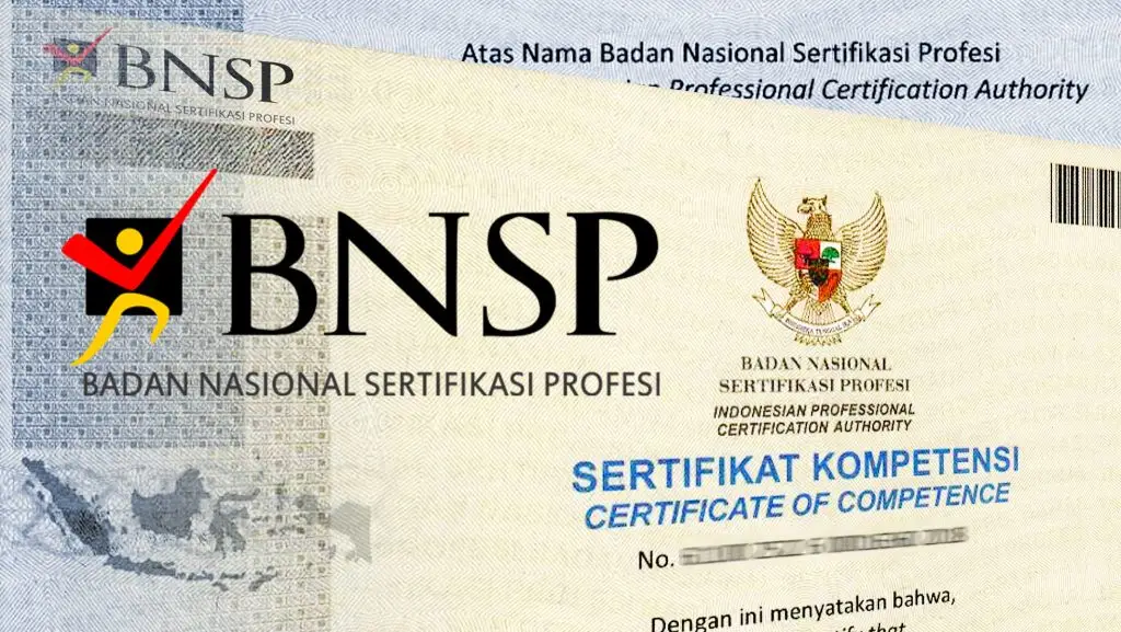 sertifikat BNSP